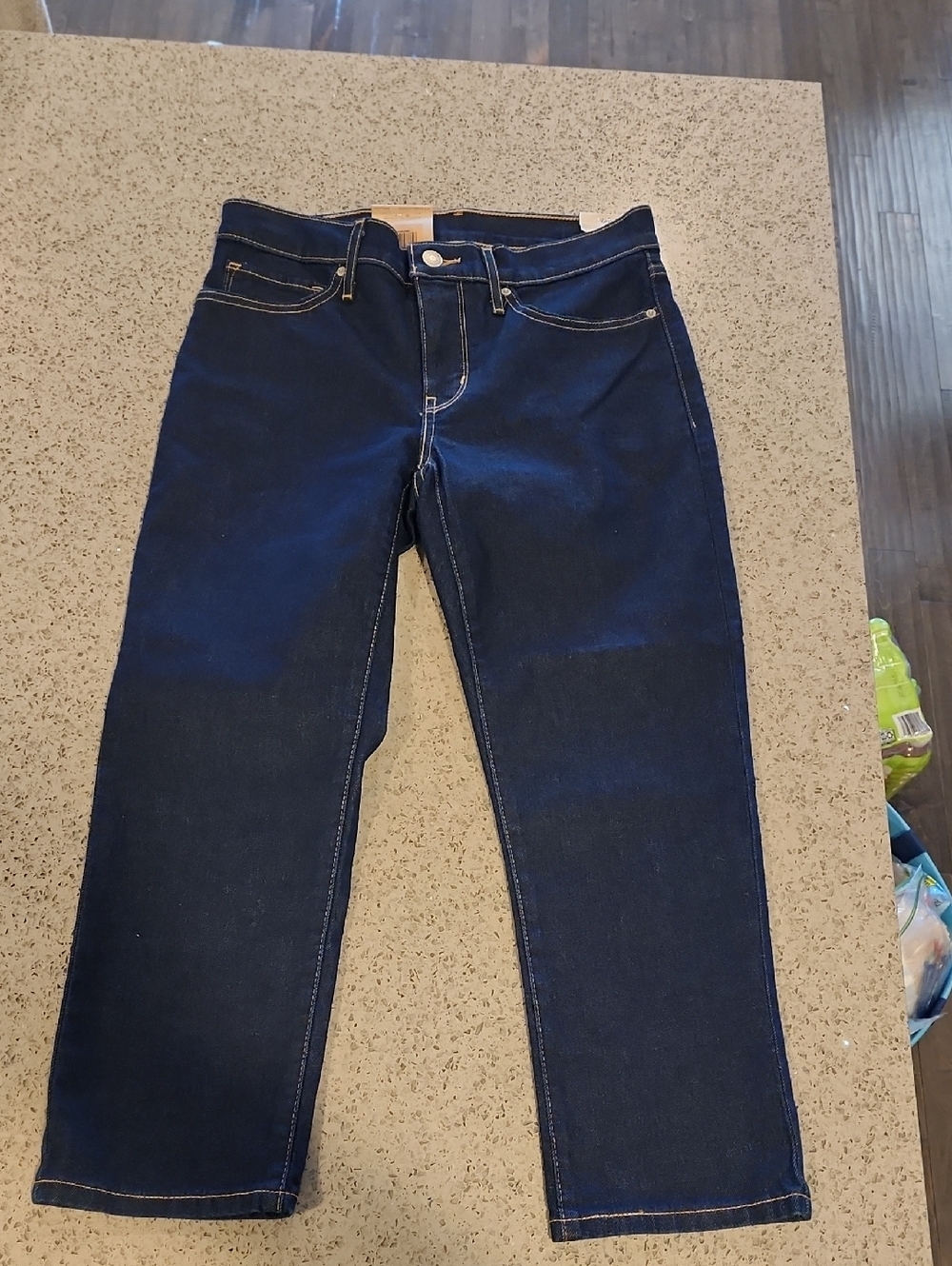 Levi's 311 Shapping Skinny Capris Dark Blue
